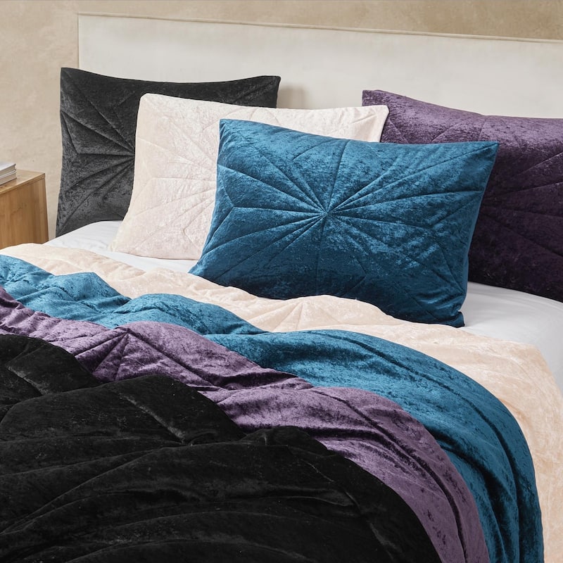 Gabriel Geometric Quilted Comforter Set