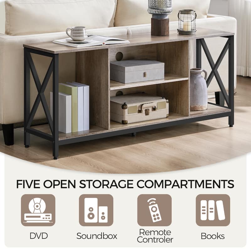 Yaheetech 55" W TV Stand TV Console Table for Living Room