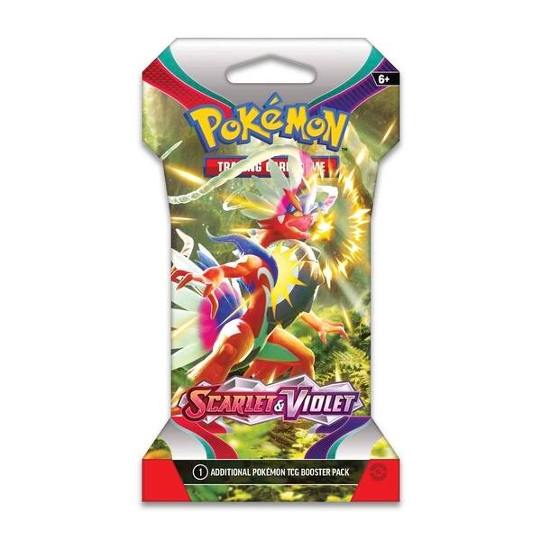 Pokemon TCG: Scarlet & Violet Sleeved Booster Pack (10 Cards) - Bed Bath &  Beyond - 40897059