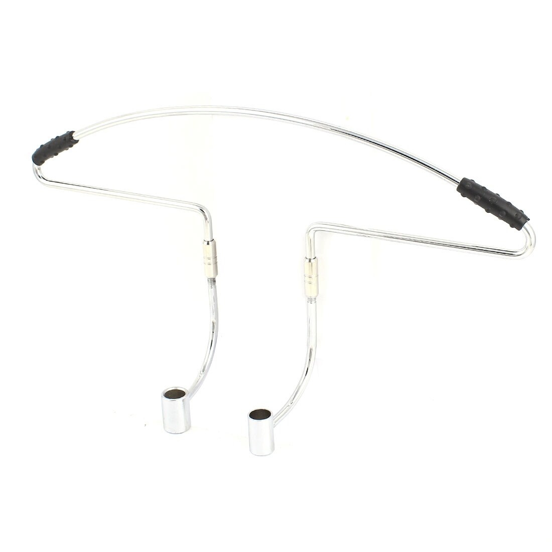 Car Seat Back Headrest Coat Hanger Jacket Clothes Holder Hanging Silver Tone