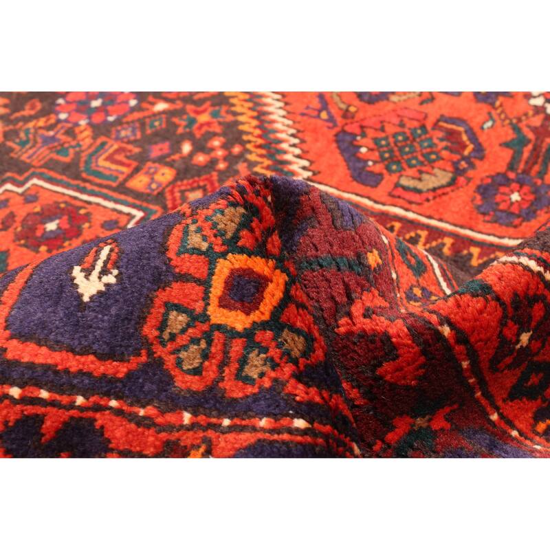 ECARPETGALLERY Hand-knotted Anadol Copper Wool Rug - 4'8 x 7'4