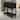 11.75"L Narrow Accent Table with 1 Storage Drawer, Bottom Shelf, and Solid Wood Legs