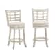 Option Antique White Finish-Beige Linen-Window Back