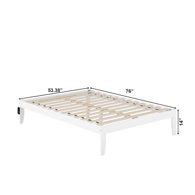 AFI Colorado Platform Bed with Charging Station
