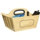 preview thumbnail 2 of 0, Teacher Created Resources Burlap Design Storage Caddy, Pack of 2