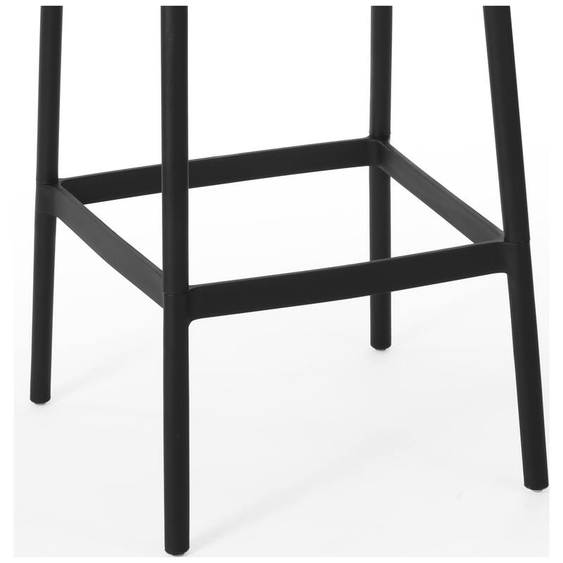 Frond and Form 2-Person Outdoor Round Dining Set Bar Height