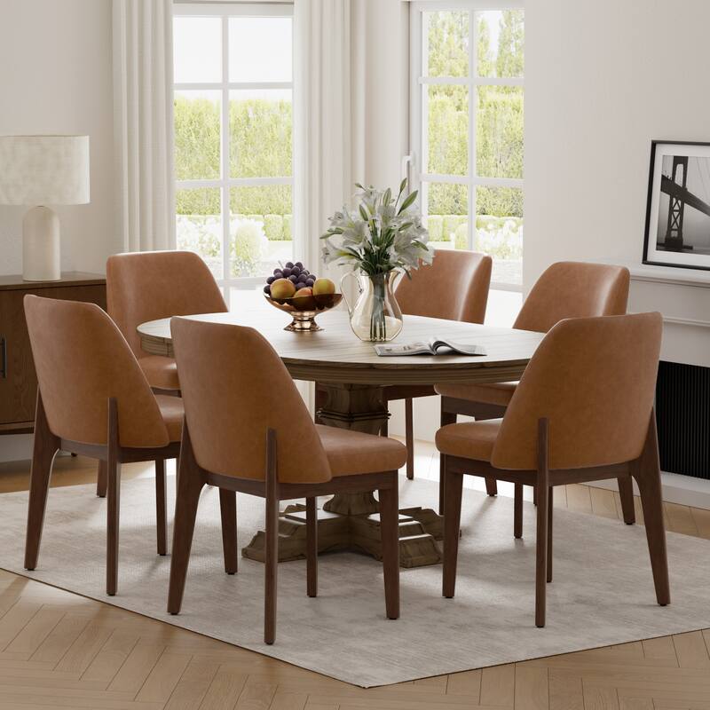 Set of 4 Solid Wood Dining Chair