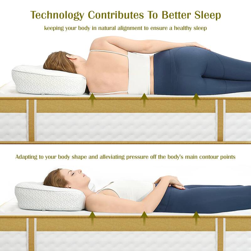 10 in. Medium Firm Gel-infused Memory Foam Hybrid Mattress Cooling and Breathable with CertiPUR-US and OEKO-TEX