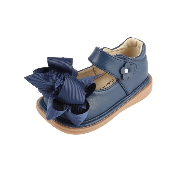 baby girl navy shoes