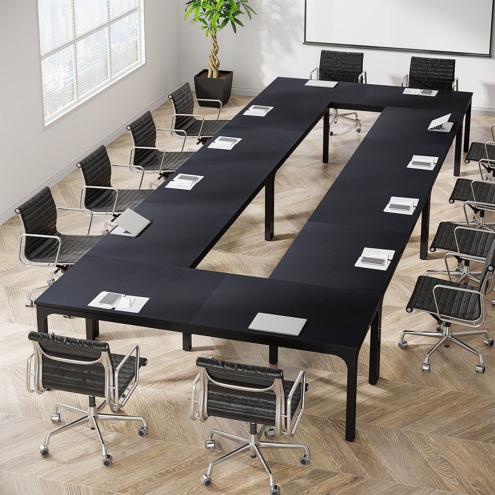 Large Conference Meeting Seminar Business Table for 18-24 Person (Set of 6) - 6PCS