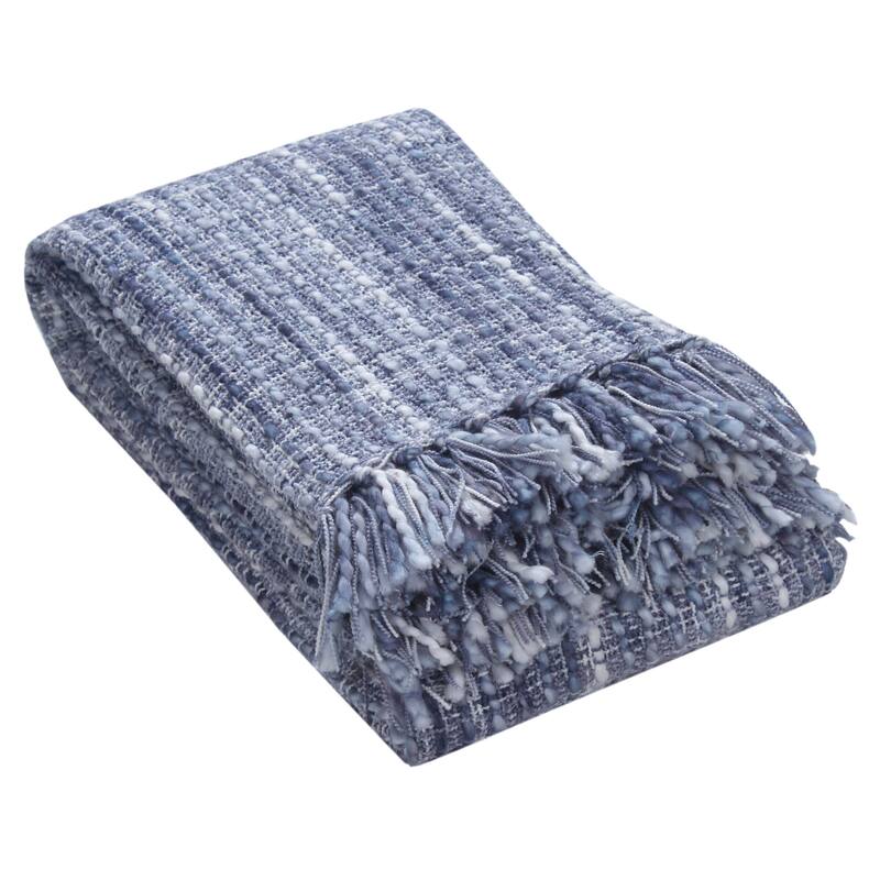 Florence Luxury Throw Blanket 50x60 Soft Cozy Throw for Sofa and Bed.