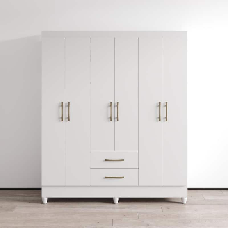 Panama Wardrobe - White