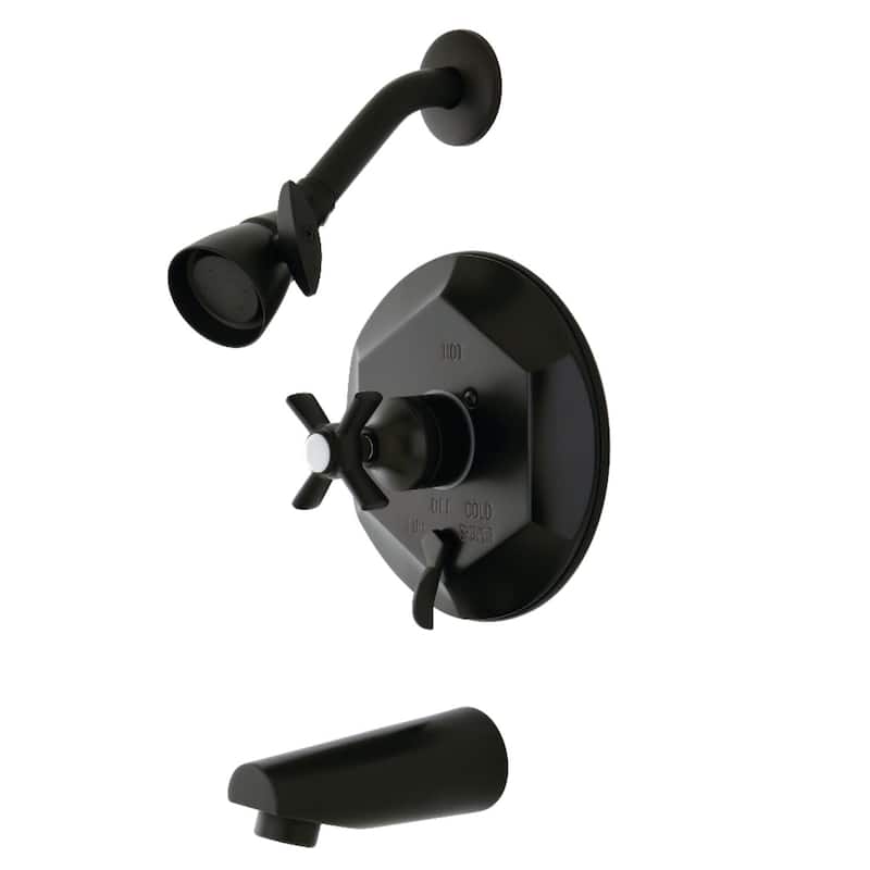 Kingston Brass Millennium Tub and Shower Trim Package with 1.8 GPM