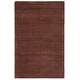 preview thumbnail 120 of 138, SAFAVIEH Handmade Himalaya Kaley Solid Wool Rug 4' x 6' - Brown - Rectangle