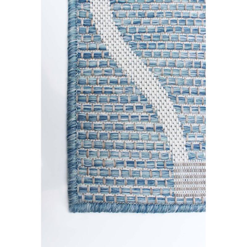 ECARPETGALLERY Veranda Abstract Indoor/ Outdoor Rug