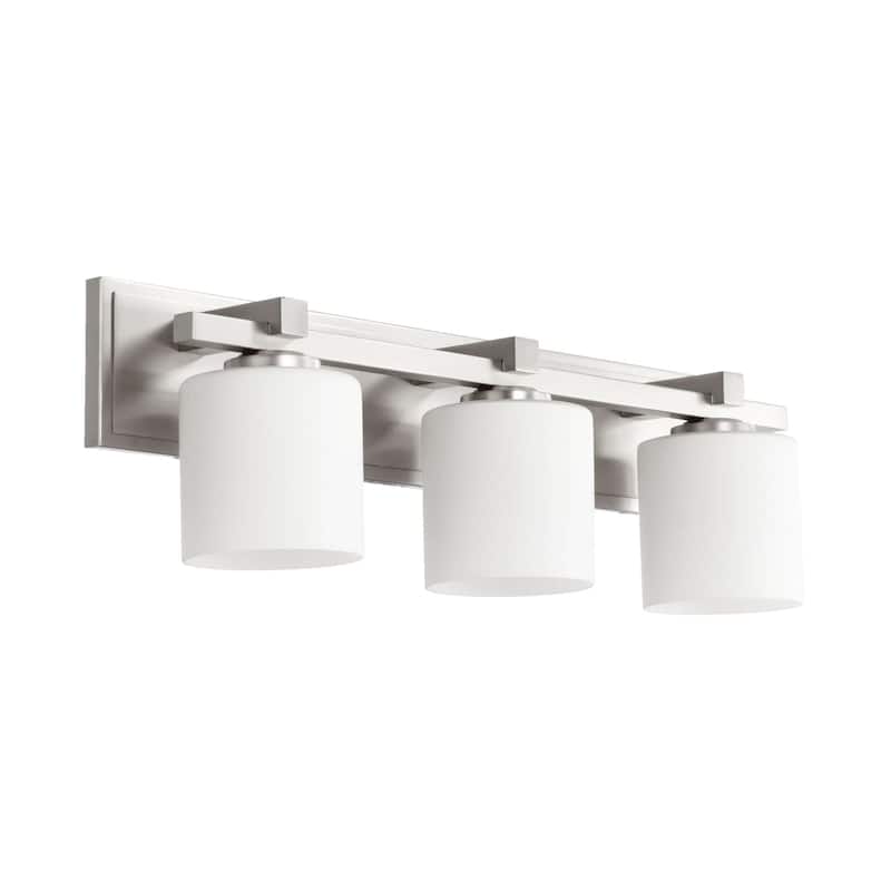 James Allan QIBF25838 Maiden 3 Light 24" Wide Bathroom Vanity Light - Satin Nickel