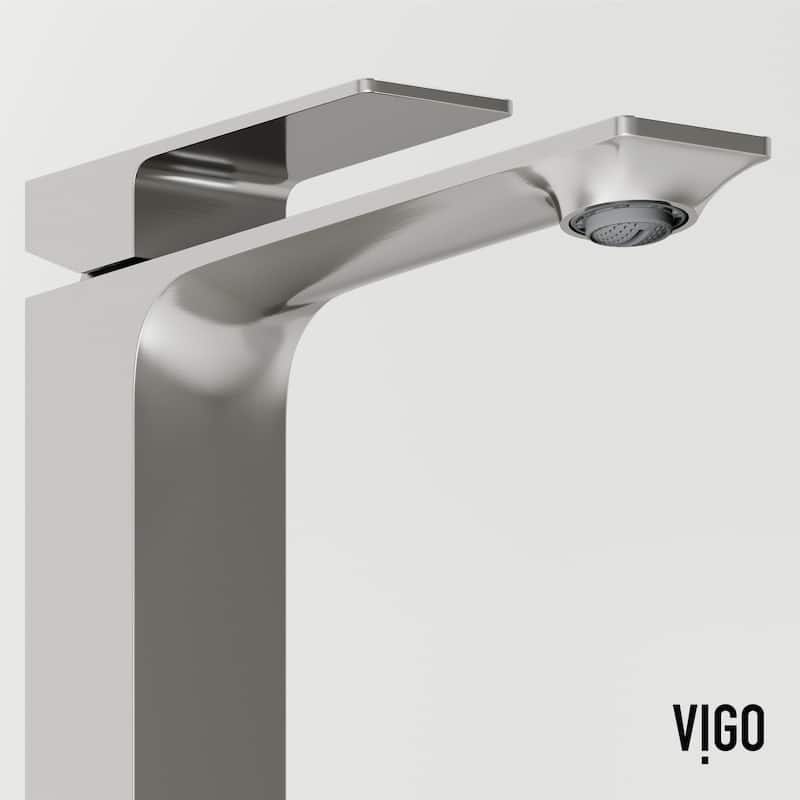 Vigo VG03036 Dunn 1.2 GPM 11" H Single Handle Single Hole Vessel