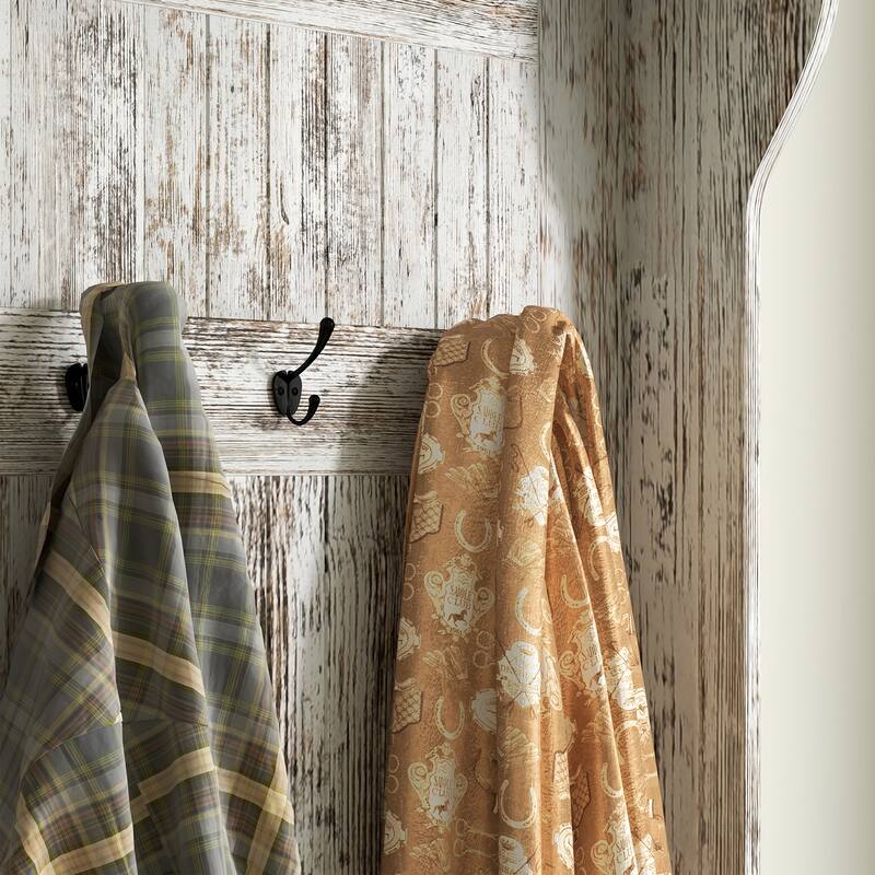 3-In-1 Entryway Coat Rack with Storage Bench and Five Hooks