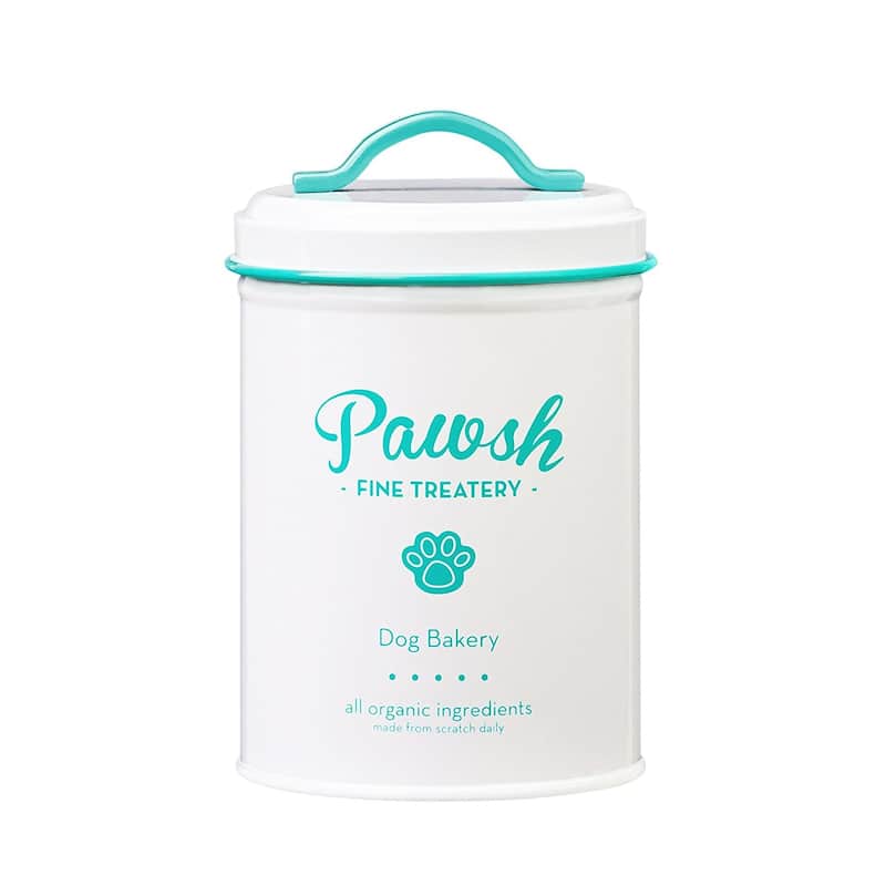 Amici Pet Pawsh Mint Fine Treatery Storage Canister - 44 oz - 44 oz