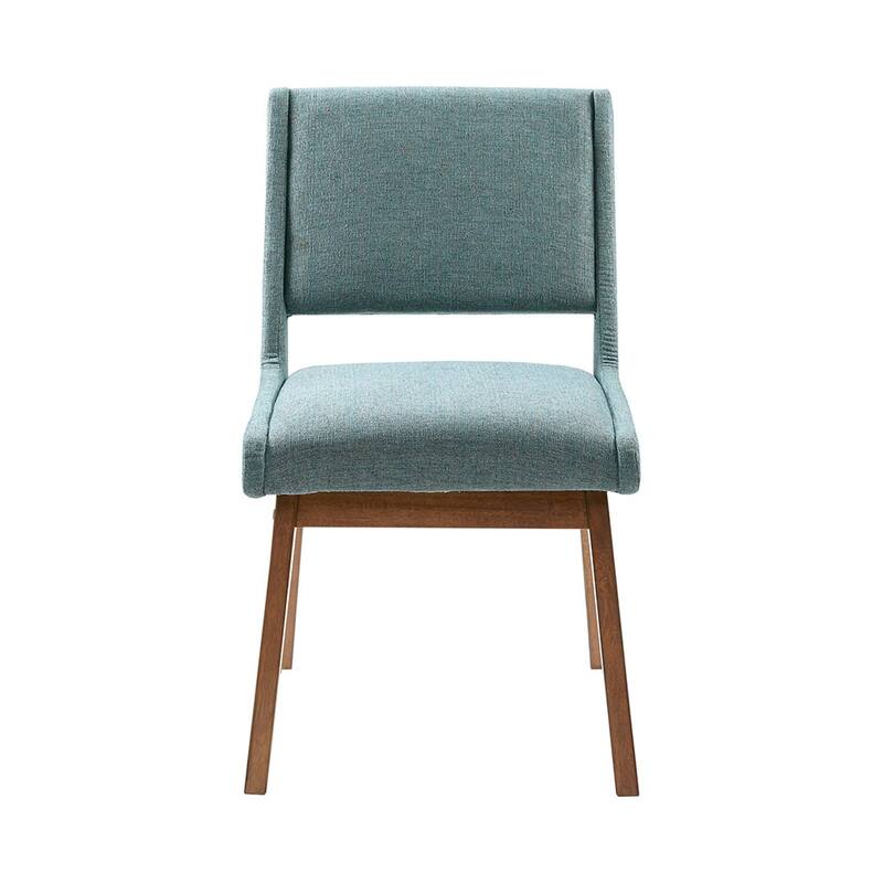 Dining Chair Set of 2, Open Backrest Dining Room Side Chairs