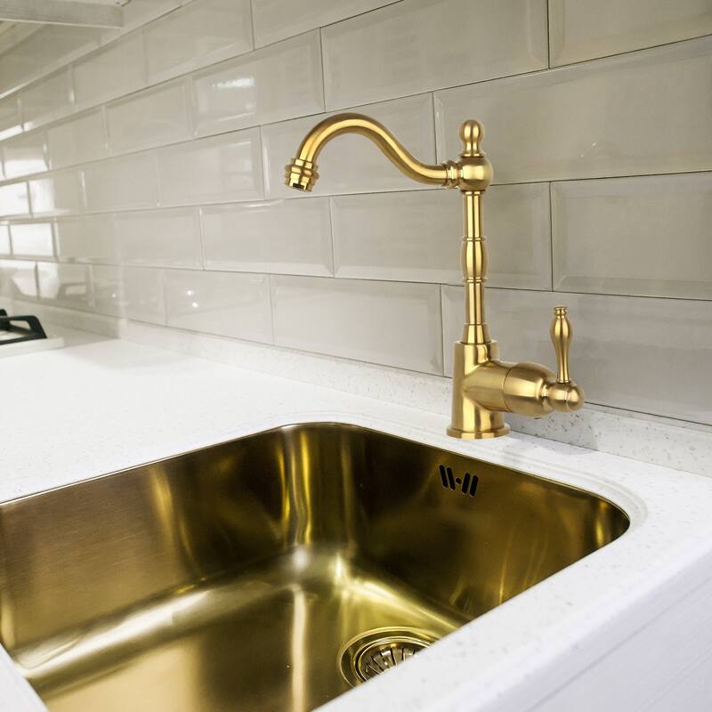 One-Handle Widespread Kitchen Bar Faucet