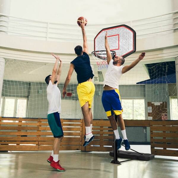 Shop Costway 10ft 43 Backboard In Outdoor Adjustable Height