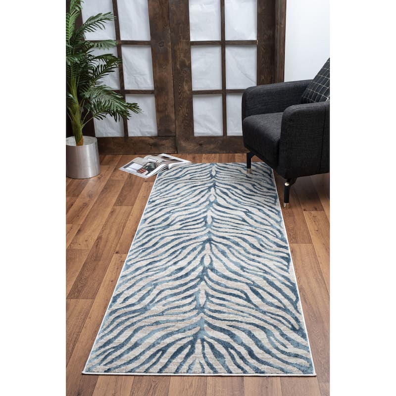 Elegance GC_CNC6006 Blue Area Rug
