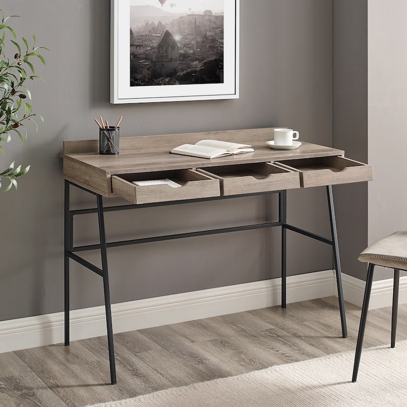 Middlebrook Industrial 42-inch 3-Drawer Writing Desk