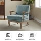 preview thumbnail 14 of 32, Rinaldo Farmhouse Polyester Armchair with Comfortable Backrest and Cushion by HULALA HOME