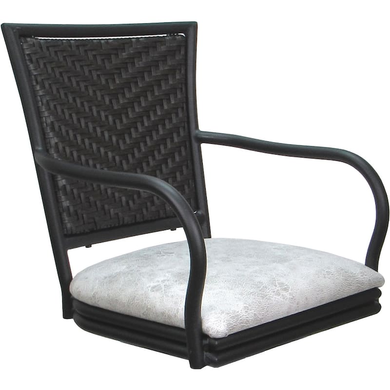 Outdoor Indoor Bar Stool Counter, Extra Tall - Erin with Arms