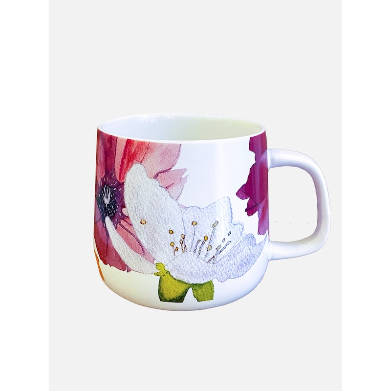 Cactus Flowers Porcelain Mug
