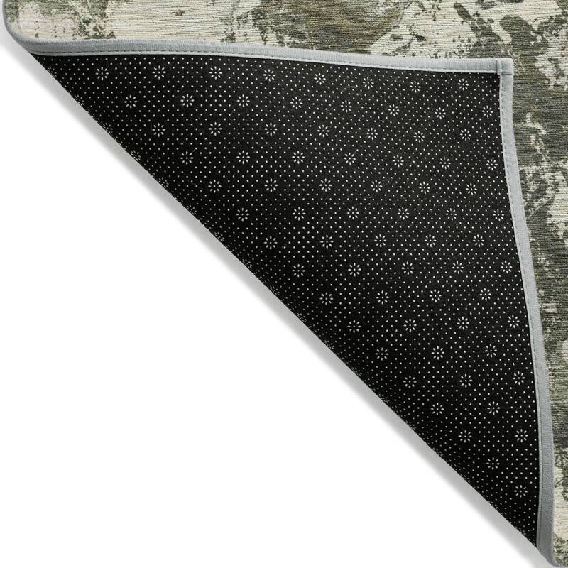 HomeRoots Floral Transitional Rectangle Outdoor Rug
