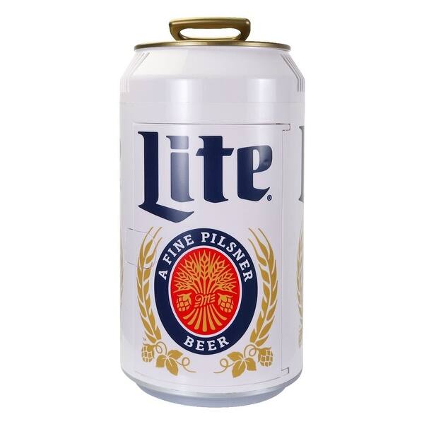 Miller Lite ML06 Personal Mini Cooler - Overstock - 34830729