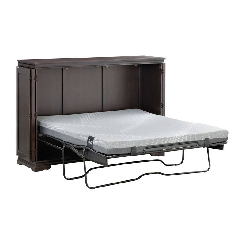 San Sebastian Cabinet Murphy Bed with Sealy Gel Memory Foam Mattress