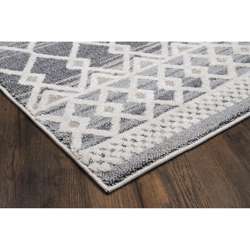 Venice Collection Moroccan Style Area Rug