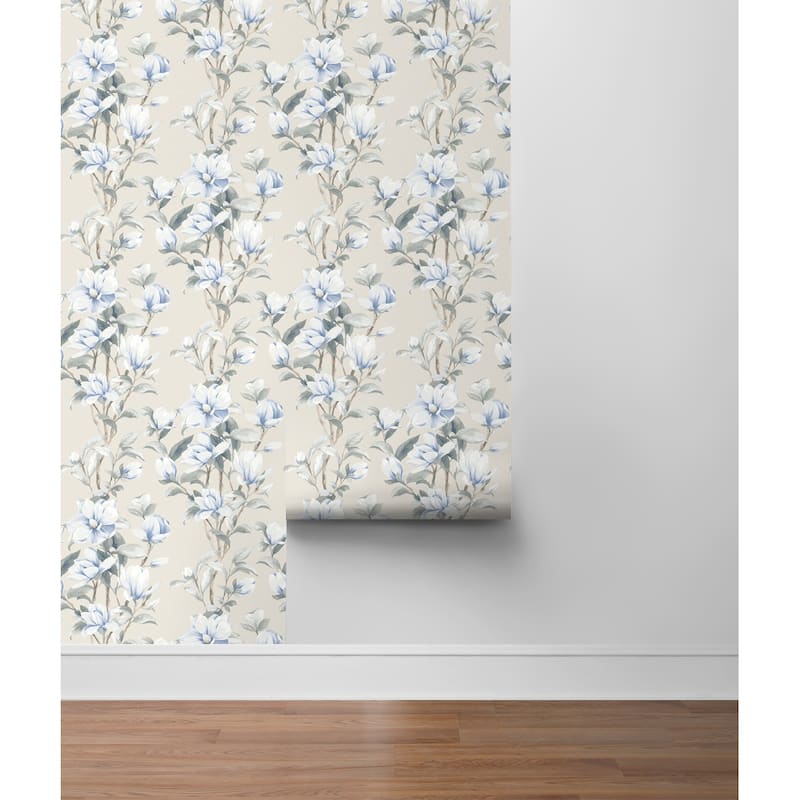 NextWall Magnolia Trail Peel and Stick Wallpaper