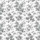 preview thumbnail 1 of 7, York Wallcoverings Anemone Toile Black Wallpaper