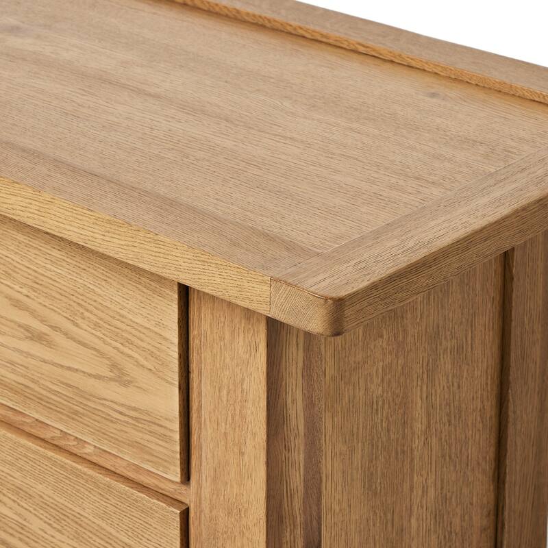 Pratt Media Console-Natural Light Oak