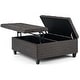 preview thumbnail 66 of 168, WYNDENHALL Elliot Transitional Table Ottoman