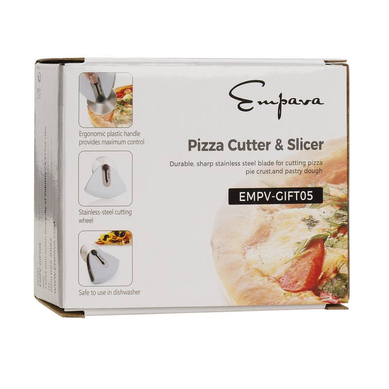4.3" Mini Retractable Pizza Cutter Wheel with Lock