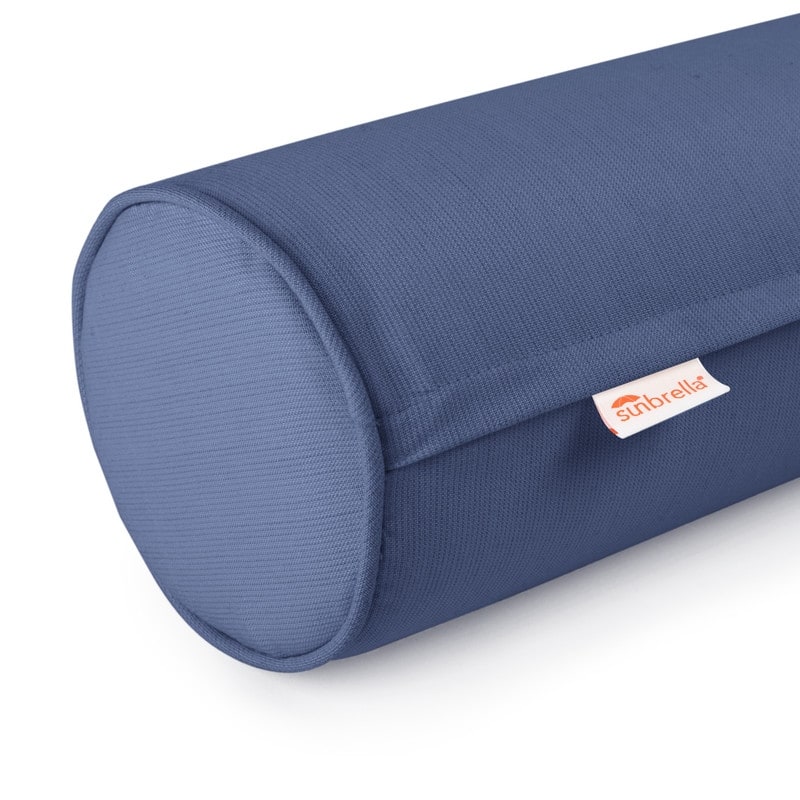 Austin Horn Classics Sunbrella Zippered Neck Roll Bolster (set of 2)