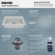 preview thumbnail 62 of 82, Karran Drop-In Quartz 33 in. 1-Hole Single Bowl Kitchen Sink Kit