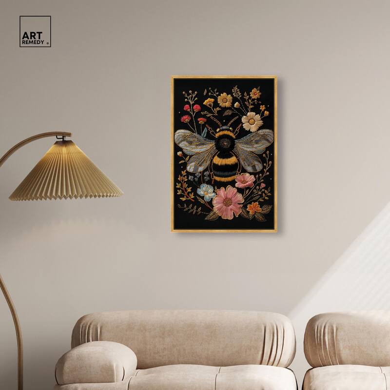 Honeyed Herald I Canvas by Art Remedy
