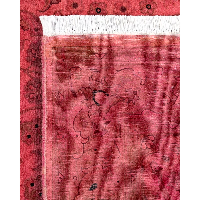 Fine Vibrance, One-of-a-Kind Hand-Knotted Area Rug - Pink, 3' 2" x 5' 5" - 3' 2" x 5' 5"