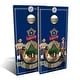 preview thumbnail 1 of 6, Maine State Flag 2 Outdoor Cornhole Board Set Backyard 2x4 - Include Carrying Case