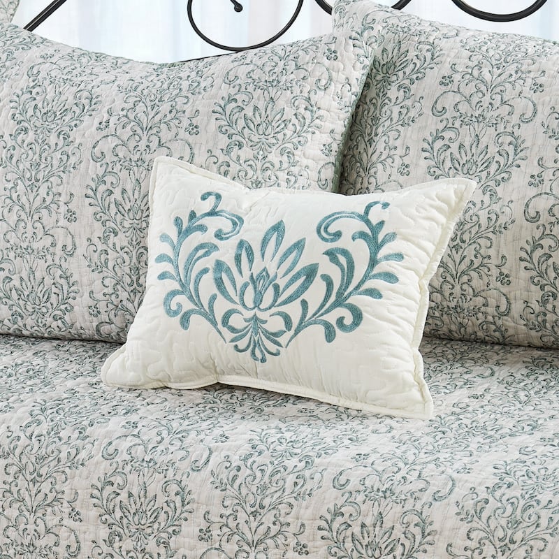 Serenta 6 Piece Cotton Blend Daybed Bedspread Coverlet Set - 75" x 39"