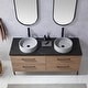 preview thumbnail 34 of 78, Trento Bath Vanity with Sintered Stone Top with Concrete Sink (C)
