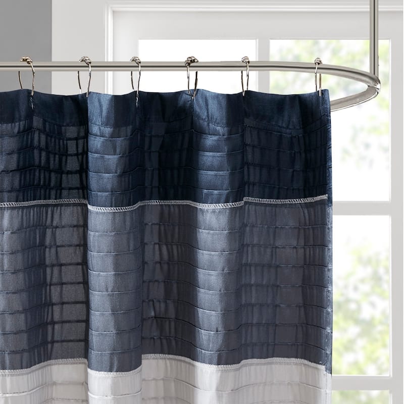 Faux Silk Classic Shower Curtain