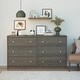 preview thumbnail 2 of 26, Ameriwood Home Ellery 6 Drawer Wide Dresser