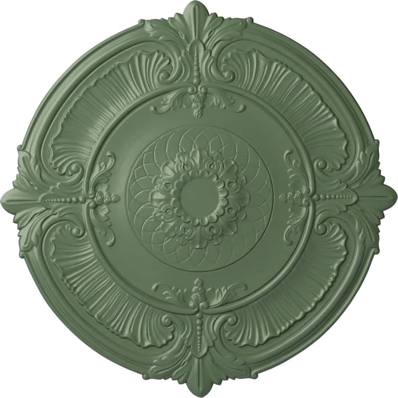 39 1/2"OD x 2 1/2"P Attica Ceiling Medallion